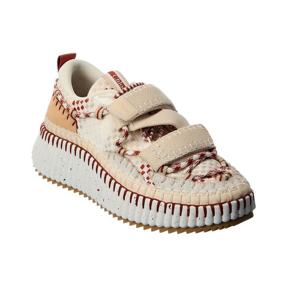 Chloé Nama Slip-On Sneaker, Beige - Picture 1 of 5